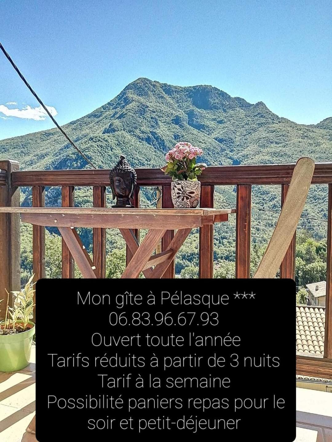 Mon Gite A Pelasque Lantosque Екстер'єр фото